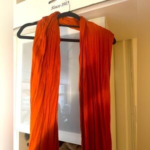Paris pashmina -  soft orange scarf